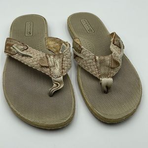 Sperry Topsider Flip Flops Womens 8.5